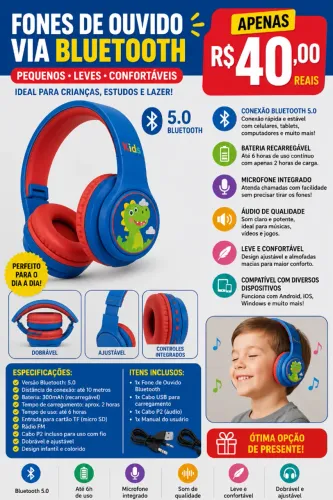 Fones de ouvidos