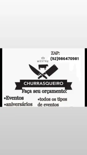 Assador para eventos 
