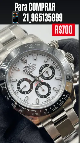 Relógio ROLEX DAYTONA AUTOMÁTICO MODELO PANDA