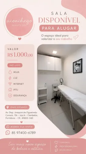 Sala serviço estética