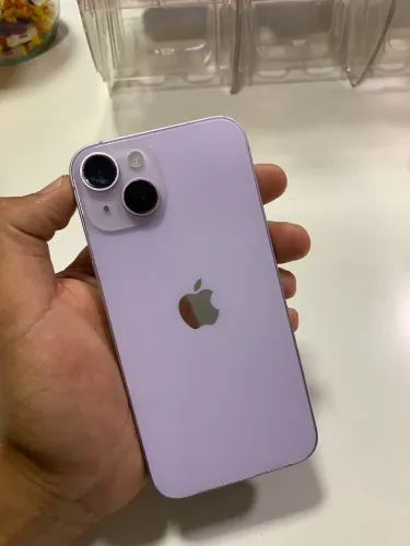 iPhone 14 Lilás 128GB - Excelente Estado | Aceito Cartão