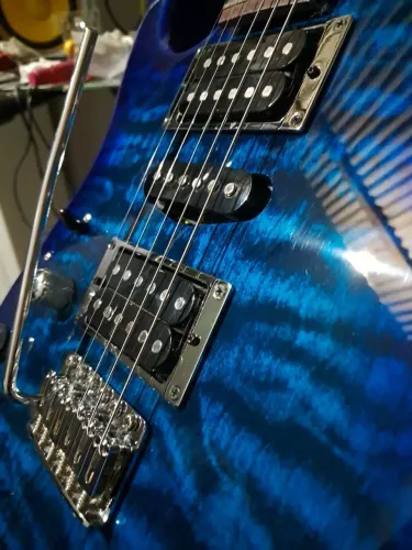 Guitarra ibanez Dx QA TBB CANHOTA