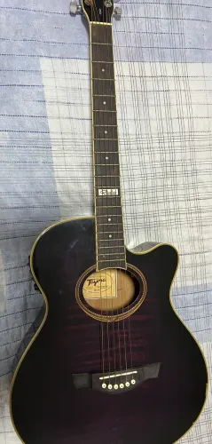 Violão Elétrico Tagima Dallas Tuner Aço - Roxo