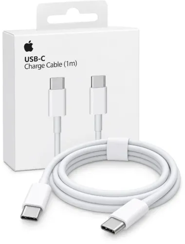 Cabo Carregador Apple iPhone USB-C para USB-C Tipo C - 1 Metro