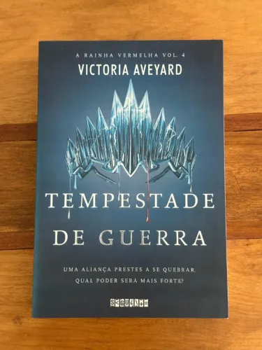 ivro: tempestade de guerra (a rainha vermelha vol. 4) victoria aveyard