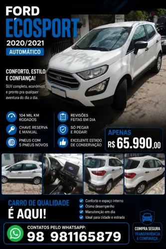 Ford Ecosport SE 1.5 12V Flex 5P Aut. 2022