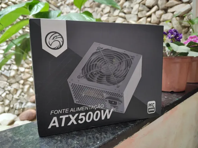 Fonte ATX BrasilPC 500W PFC Ativo Bivolt Automático