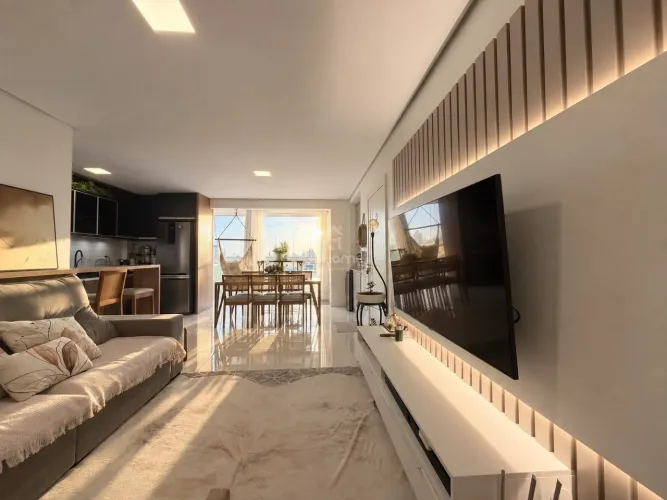 Apartamento Semimobiliado com Vista Panorâmica no Bairro Universitário, Chapecó