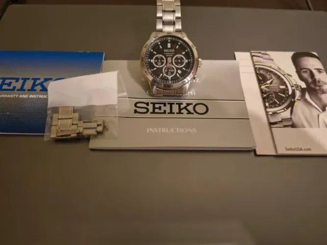Relógio Seiko Original - Origem EUA - Igual novo! Bateria Nova!
