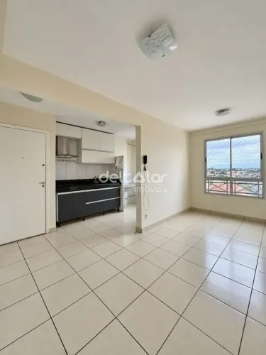 Apartamento para locação com 3 quartos, cozinha com armários e uma vaga coberta, Venda Nov