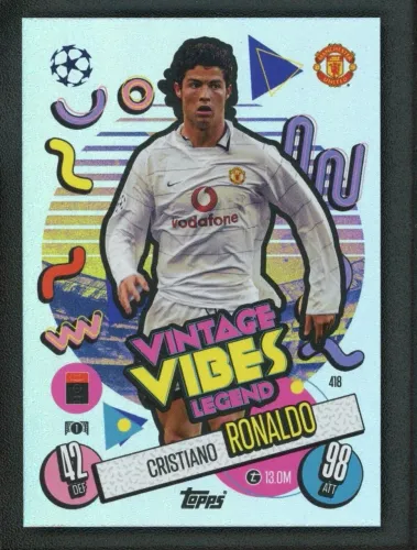 Card Cristiano Ronaldo - VINTAGE VIBES LEGEND