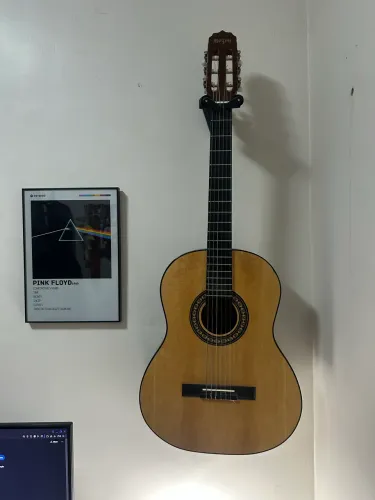 VIOLÃO NYLON ROZINI RX201 AC.N.I- NUT DE OSSO - REGULADOS HÁ ALGUNS MESES 