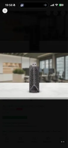 Adaptador Wifi Intelbras A1800x ( Wifi6 Ax1800 Usb 3.0 )