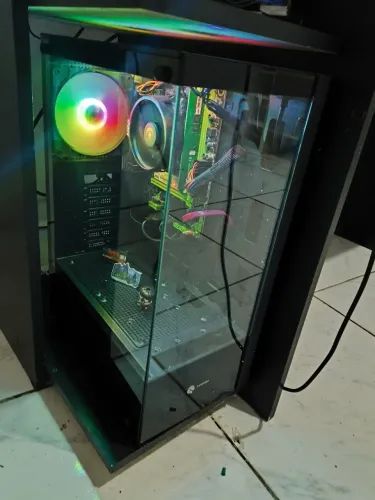 Pc Gamer Ryzen 5 4600G, DDR4 16GB 3200MHZ, Nvme + SATA, Fonte 600W - Anápolis
