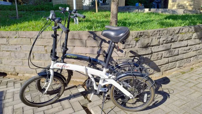 Par de Bicicletas Dobráveis Durban Eco+ Aro 20 (6 Marchas) - Venda Conjunta