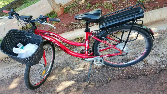 Bike eletrica andando