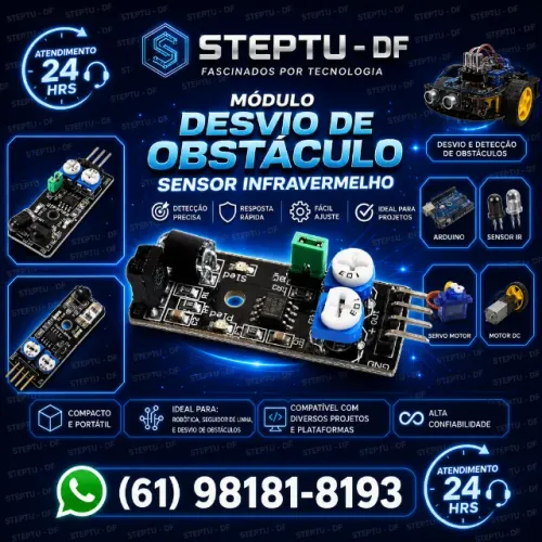 Sensor Desvio Obstaculo Sensor Infravermelho Arduino Robotica COD-AM75 
