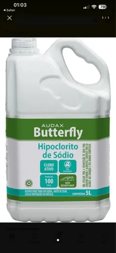 Produtos da audax de limpeza