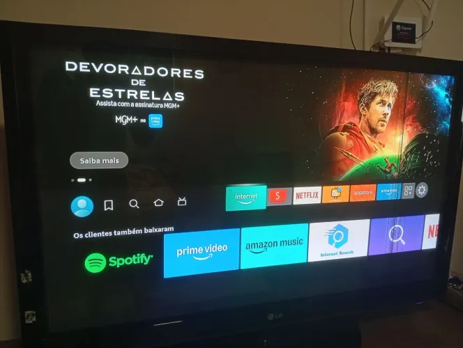 Tv LG 50 polegadas com fire stick