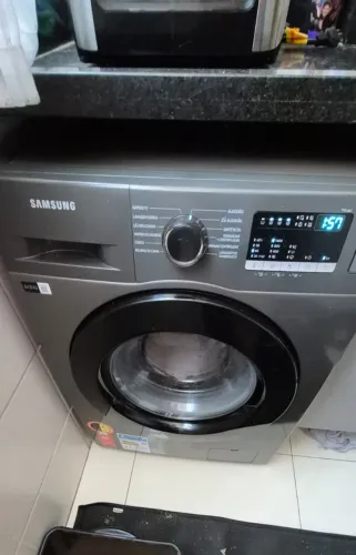 Máquina Digital Inverter Samsung INOX - 11Kgs - Nota Fiscal Garantia (Apenas 9 meses uso)