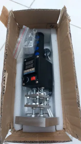 Máquina de Estampagem a Quente (Hot Stamping) Portátil com Controle Digital