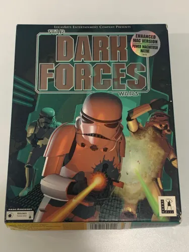 DARKFORCES - Star Wars - Jogo original - Power Macintosh - BIG BOX - BIGBOX - CD-ROM