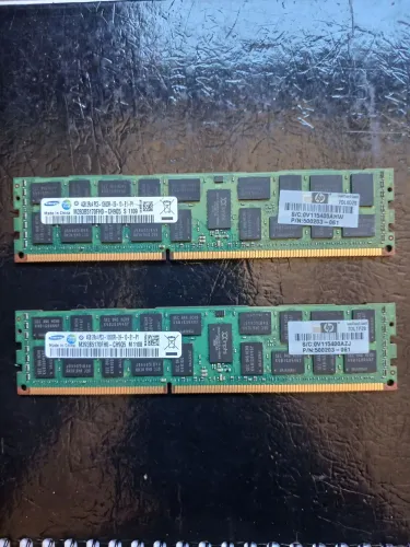 70R$ 2 MEMORIA RAM DE SERVIDOR ECC 4GB DDR3 SAMSUNG