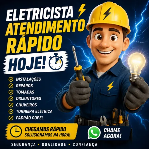Eletricista Atendimento Rápido
