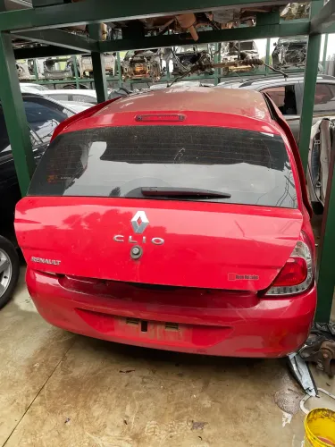 Tampa Traseira Renault Clio 2012 a 2016 + Lanternas, Para-choque e Peças