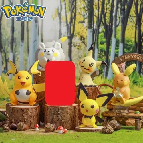 Coleção Pokemon Lovely 5 Miniaturas Oficiais Licenciadas Figuras Colecionáveis