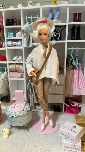 Conjunto de linho para Barbie MTM