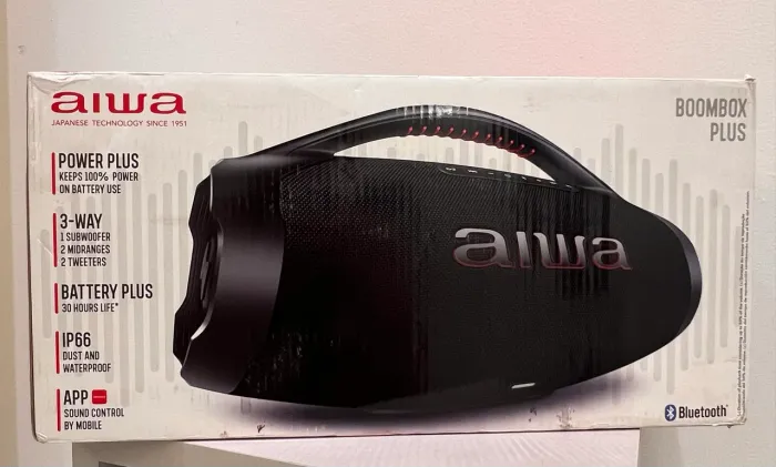 Caixa de Som Bluetooth Aiwa Boombox Plus 200W IP66