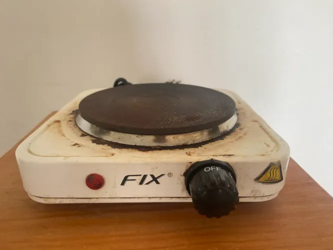 Fogão Elétrico 1 Boca Portátil - Marca Fix
