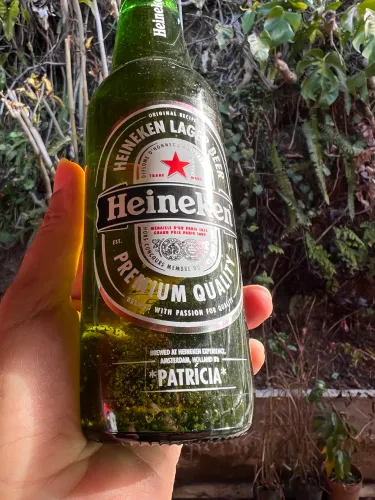 heineken colecionador com nome PATRICIA