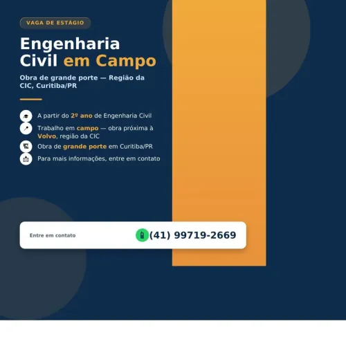 Estágio de Engenharia Civil 
