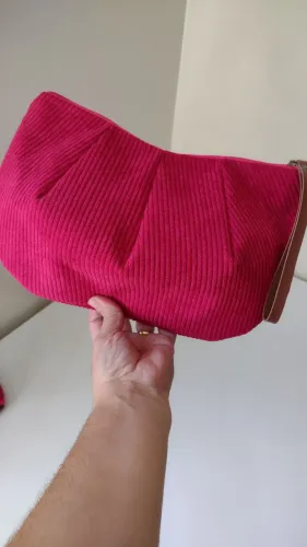 Bolsa e Nécessaire de Veludo