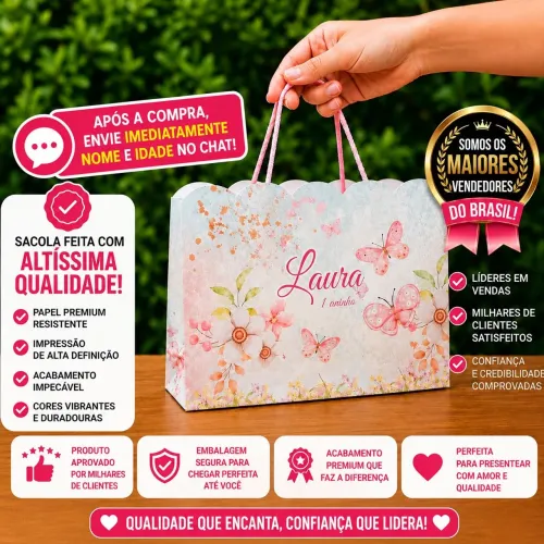 Sacolas para Aniversário infantil