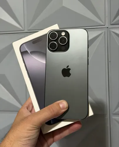iPhone 16 pro Max preto 256gb garantia Apple setembro 2026