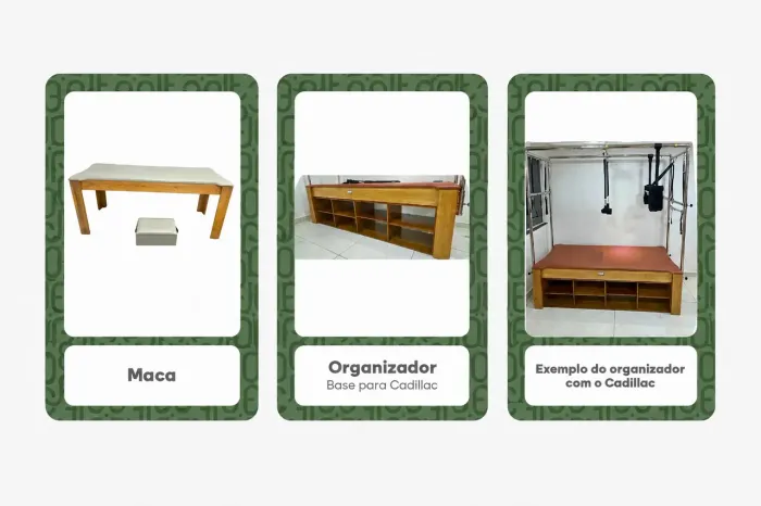 Equipamentos Pilates