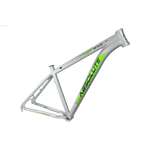 Quadro 29 Absolute Wild Alum. Mtb Tam.15 Prata Verde
