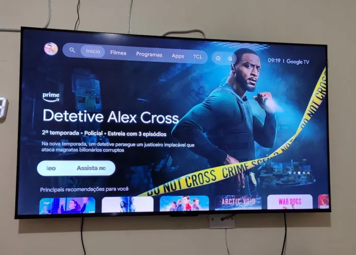 Smart TV 55" TCL 4K UHD QLED 55P7K