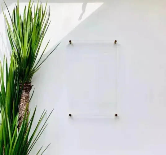 Placa de vidro para uso em geral 