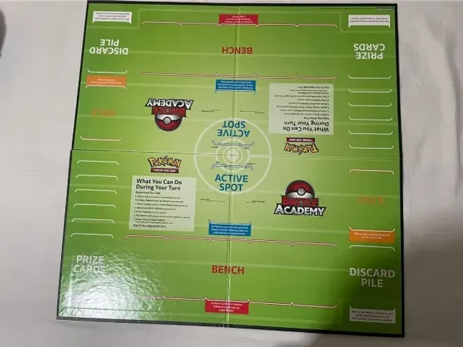  tabuleiro de jogo do pokémon tcg battle academy.