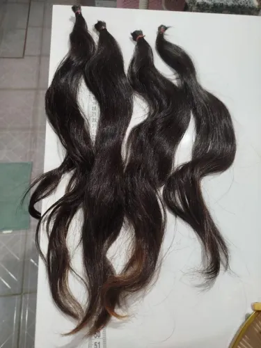 cabelo humano 50cm