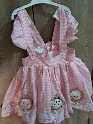 Vestido no tema Fazendinha