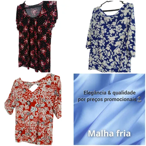 Blusas malha fria lindas