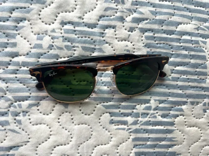 Óculos de sol Ray-Ban Clubmaster Classic RB3016 Green