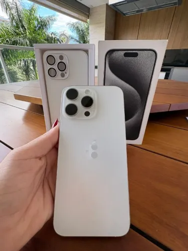Iphone 15 Pro Max 256 GB Branco