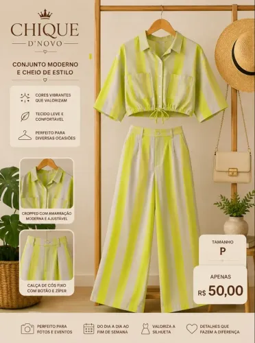 Conjunto Feminino moderno