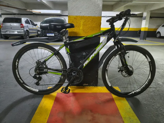 Bicicleta Alfameq Stroll Aro 26 Alumínio 6061 Câmbio Shimano Marcha Rapidfire